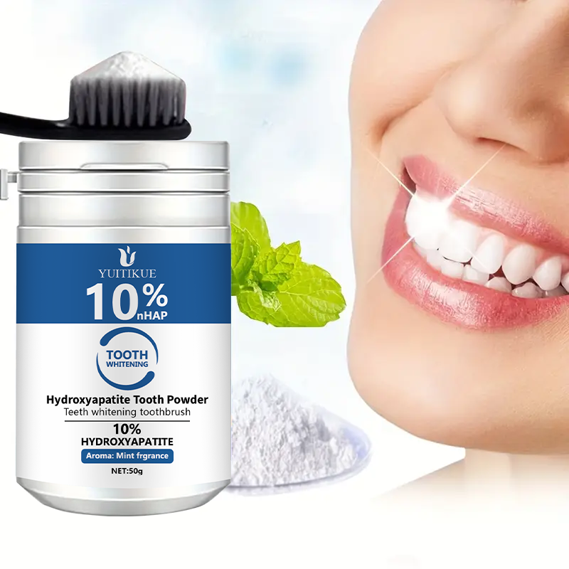 Teeth Whitening Powder - YUTIKUE 10% nHAP مسحوق الأسنان 50