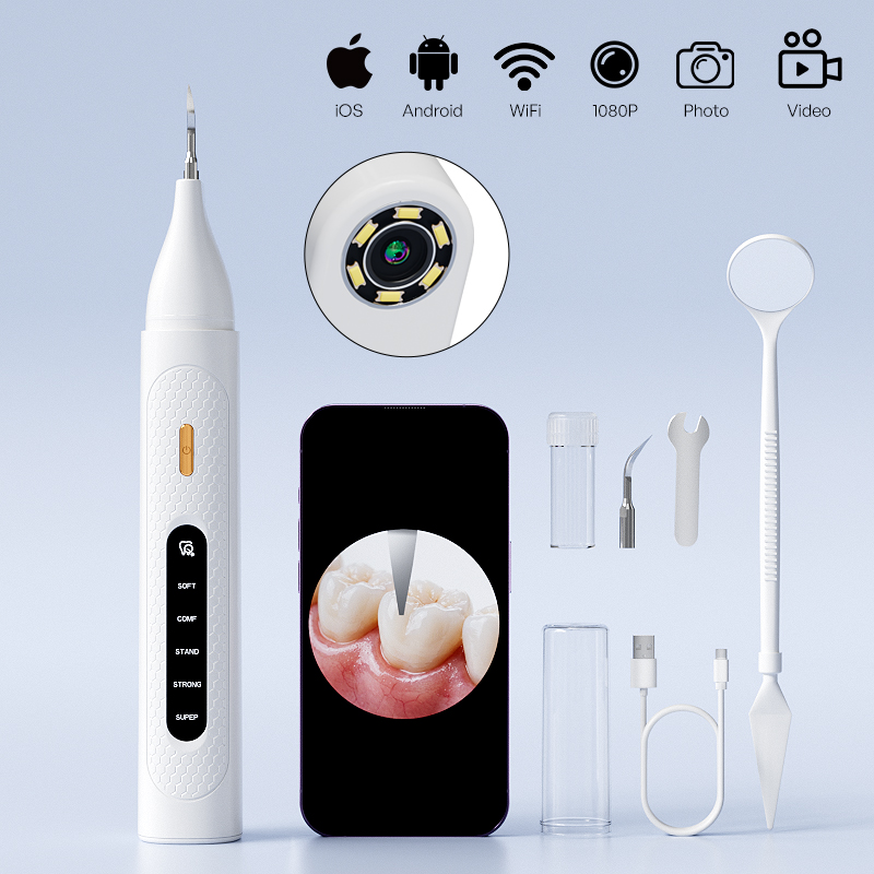 Teeth Whitening Video - منظف أسنان بالموجات فوق الصوتية مع