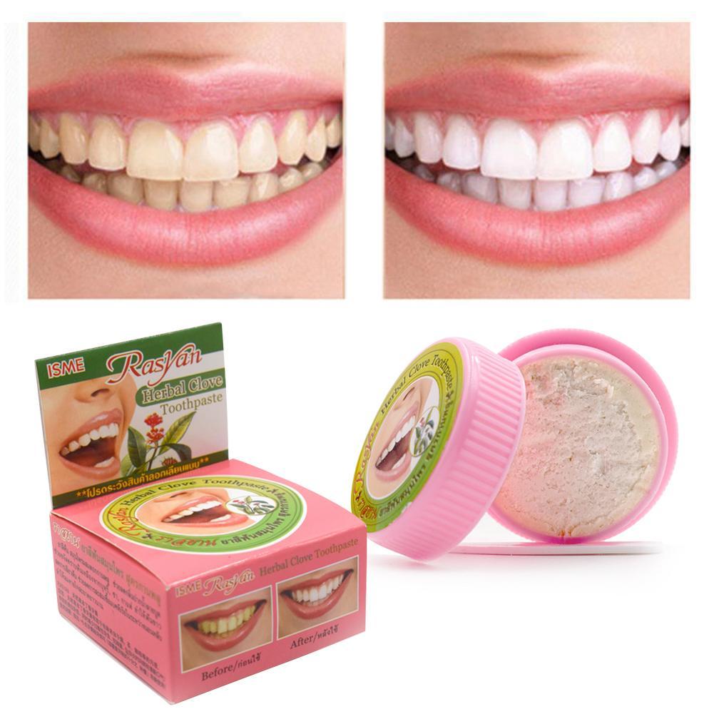 Teeth Whitening In Thailand - 1 قطعة عشبية راسيان الطبيعية القرنفل