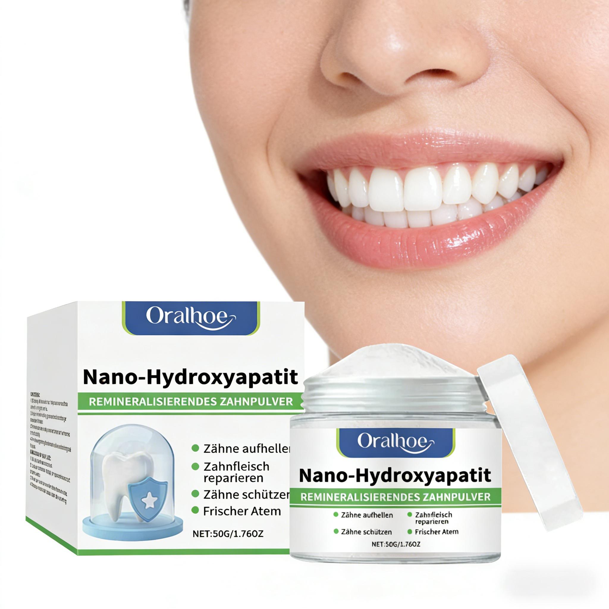 Teeth Whitening Powder - مسحوق تبييض الأسنان Oralhoe، تنظيف عميق