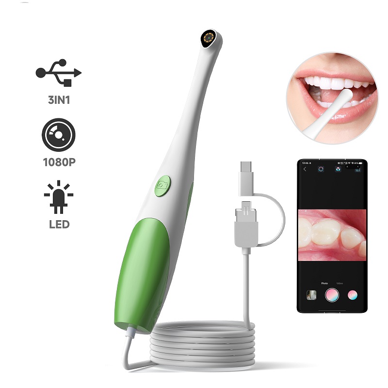 Teeth Whitening Video - كاميرا فحص الفم والأسنان USB محمولة
