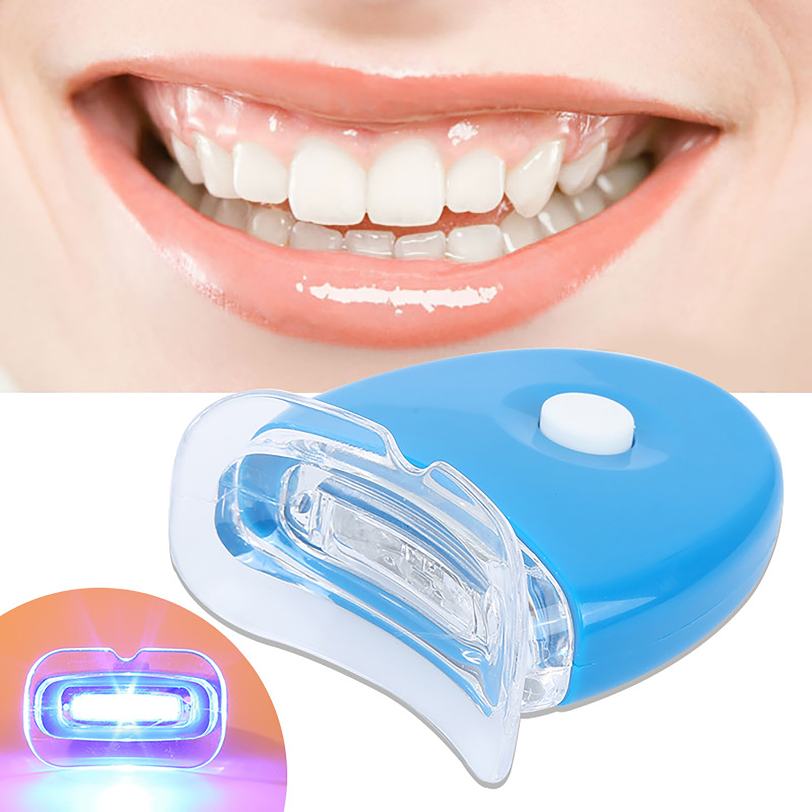 Teeth Whitening Video - تبييض الأسنان ضوء مسرع للرجال والنساء