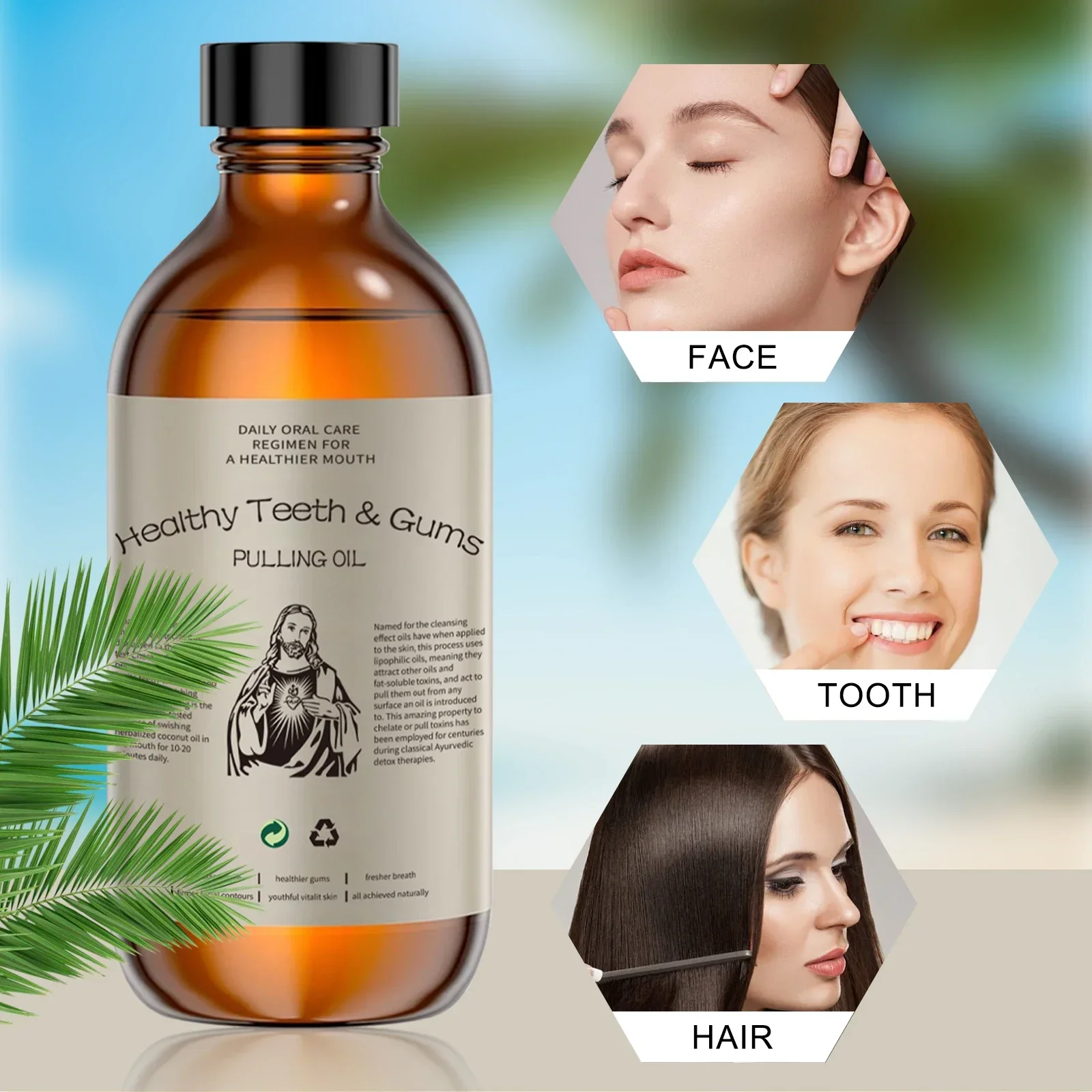 غسول الفم بزيت جوز الهند - نفس - مراجعة Coconut Oil Pull وسعره
