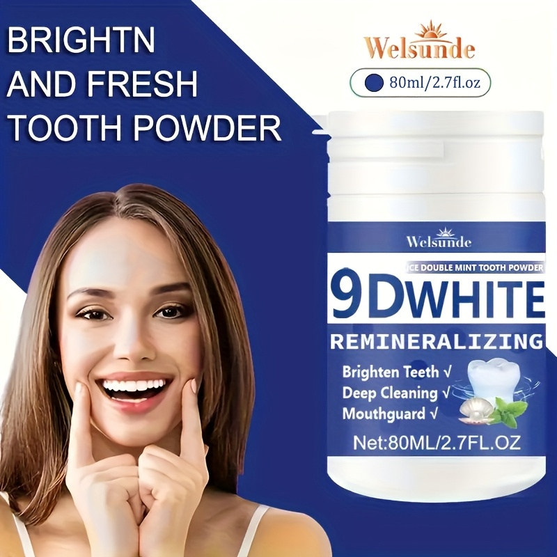 9D White Remineralizing Hydrox - مراجعة Teeth Whitening Powder وسعره
