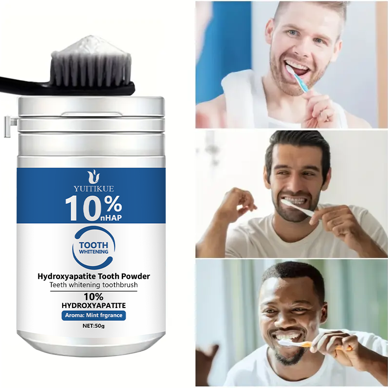 YUTIKUE 10% nHAP مسحوق الأسنان - مراجعة Teeth Whitening Powder وسعره