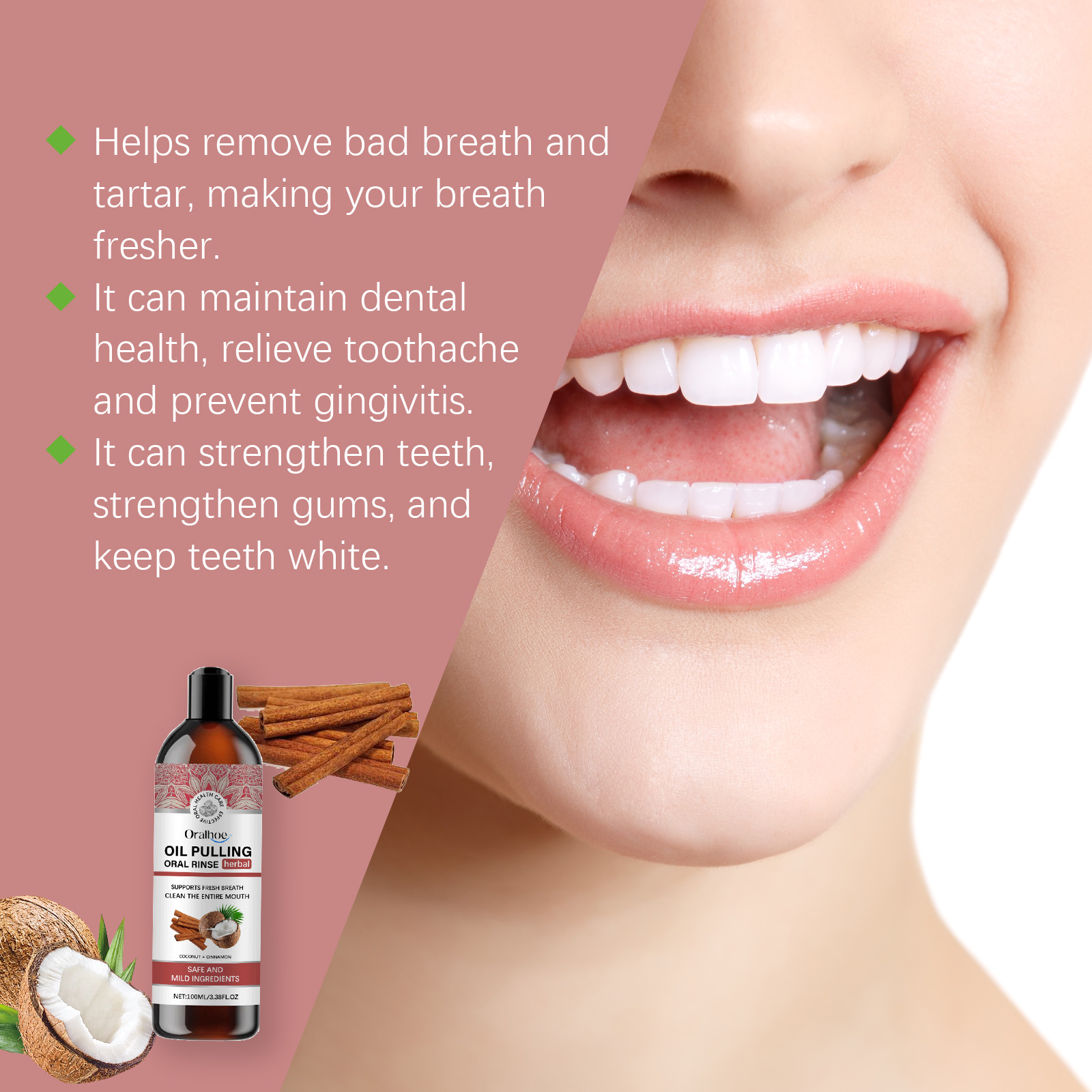 زيت سحب جوز الهند غسول الفم شط - مراجعة Coconut Oil Pull وسعره