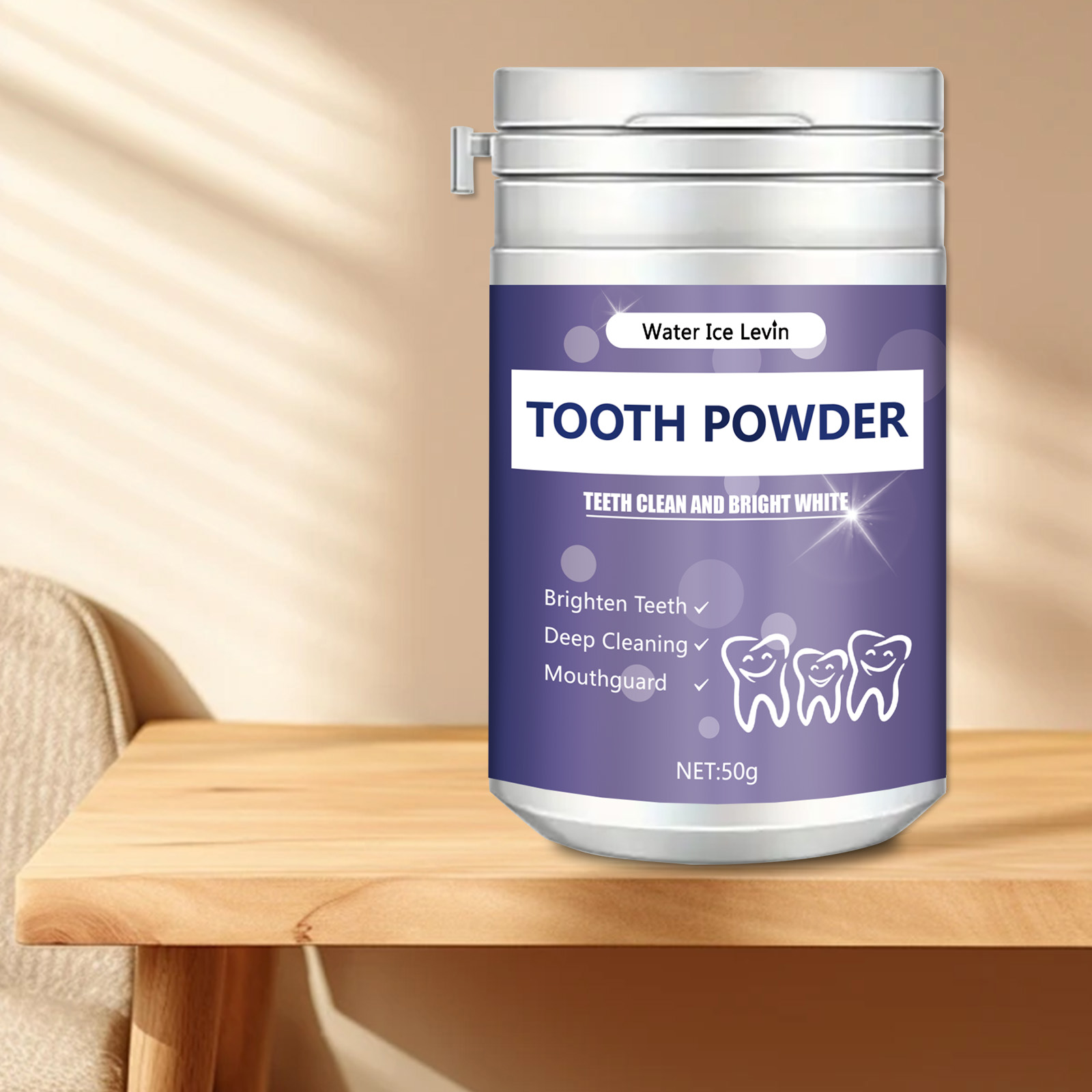 مسحوق الأسنان اللؤلؤي، مسحوق ت - مراجعة Teeth Whitening Powder وسعره