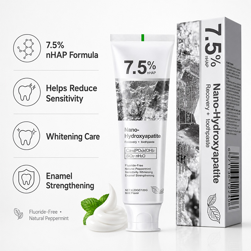 5/6 قطع معجون أسنان نانو هيدرو - مراجعة Teeth Whitening Toothpaste وسعره