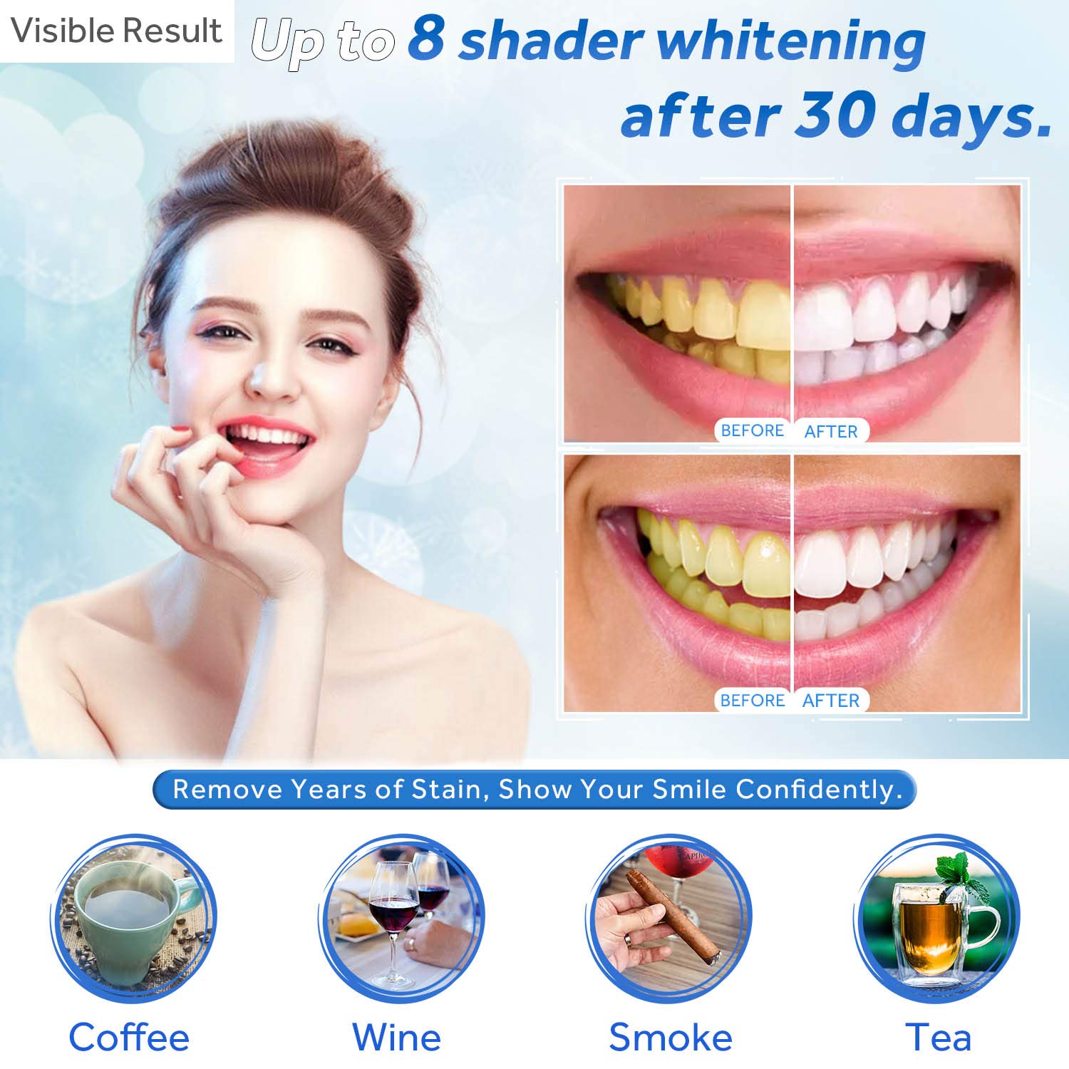 تبييض الأسنان جل الملء حقنة تب - مراجعة Teeth Whitening Price وسعره