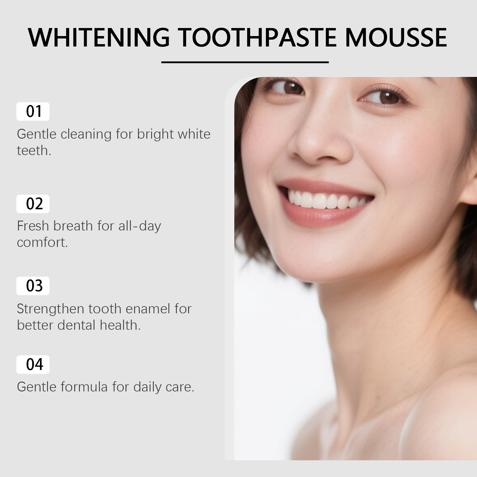 معجون أسنان هيدروكسي أباتيت لت - مراجعة Teeth Whitening Mousse وسعره