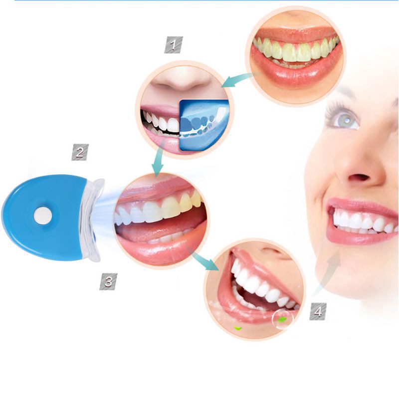LED تبييض الأسنان ضوء تبييض ال - مراجعة Teeth Whitening Video وسعره