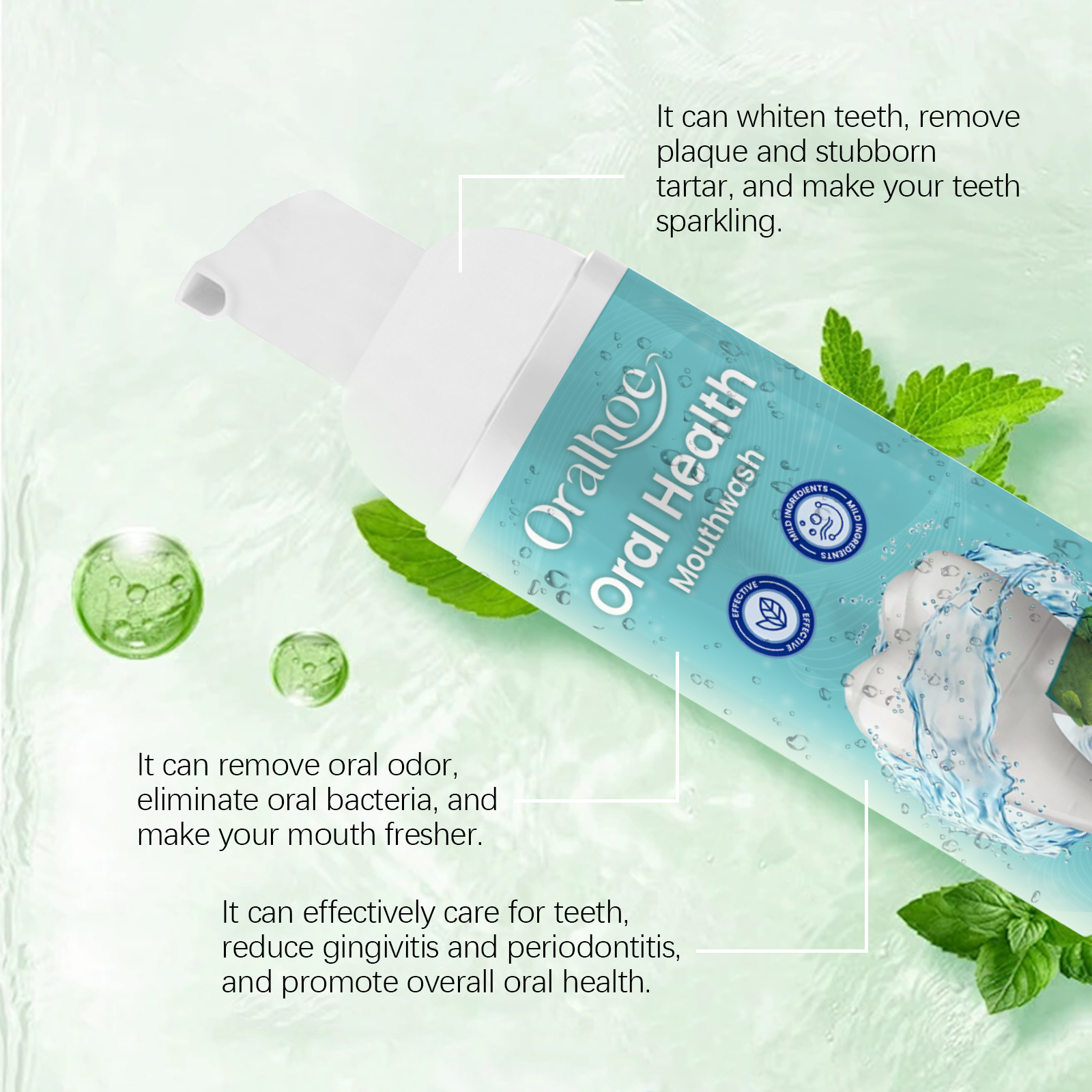 رغوة تبييض الأسنان لتنظيف عميق - مراجعة Teeth Whitening Mousse وسعره