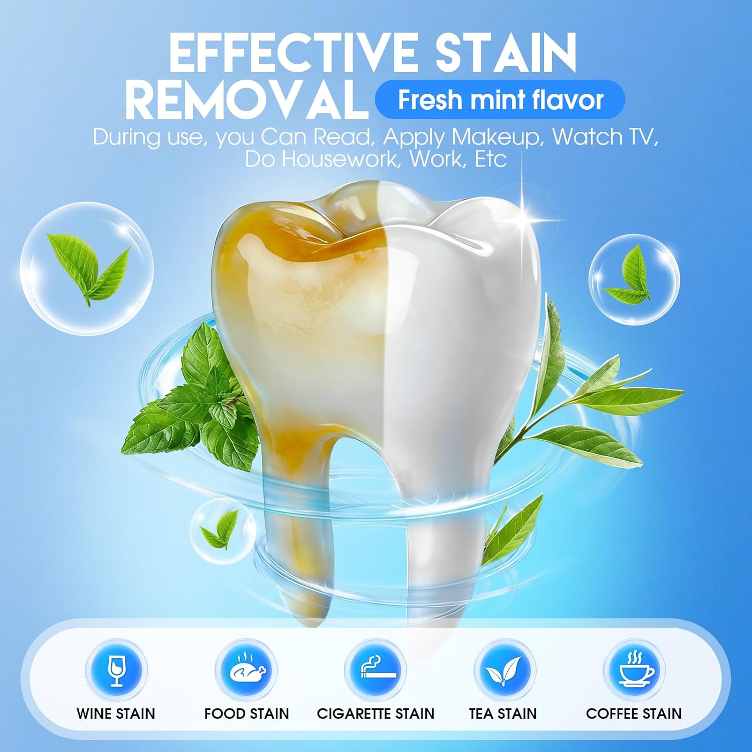 7 قطع من شرائط الفم سريعة الذو - مراجعة Teeth Whitening Promotion وسعره
