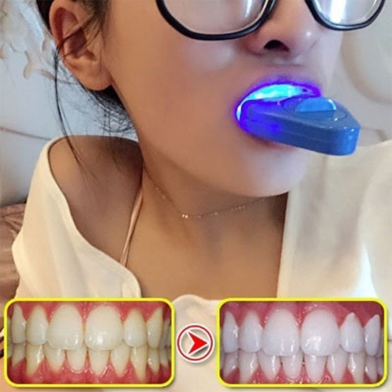 مصباح تبييض الأسنان بتقنية LED - مراجعة Teeth Whitening Video وسعره