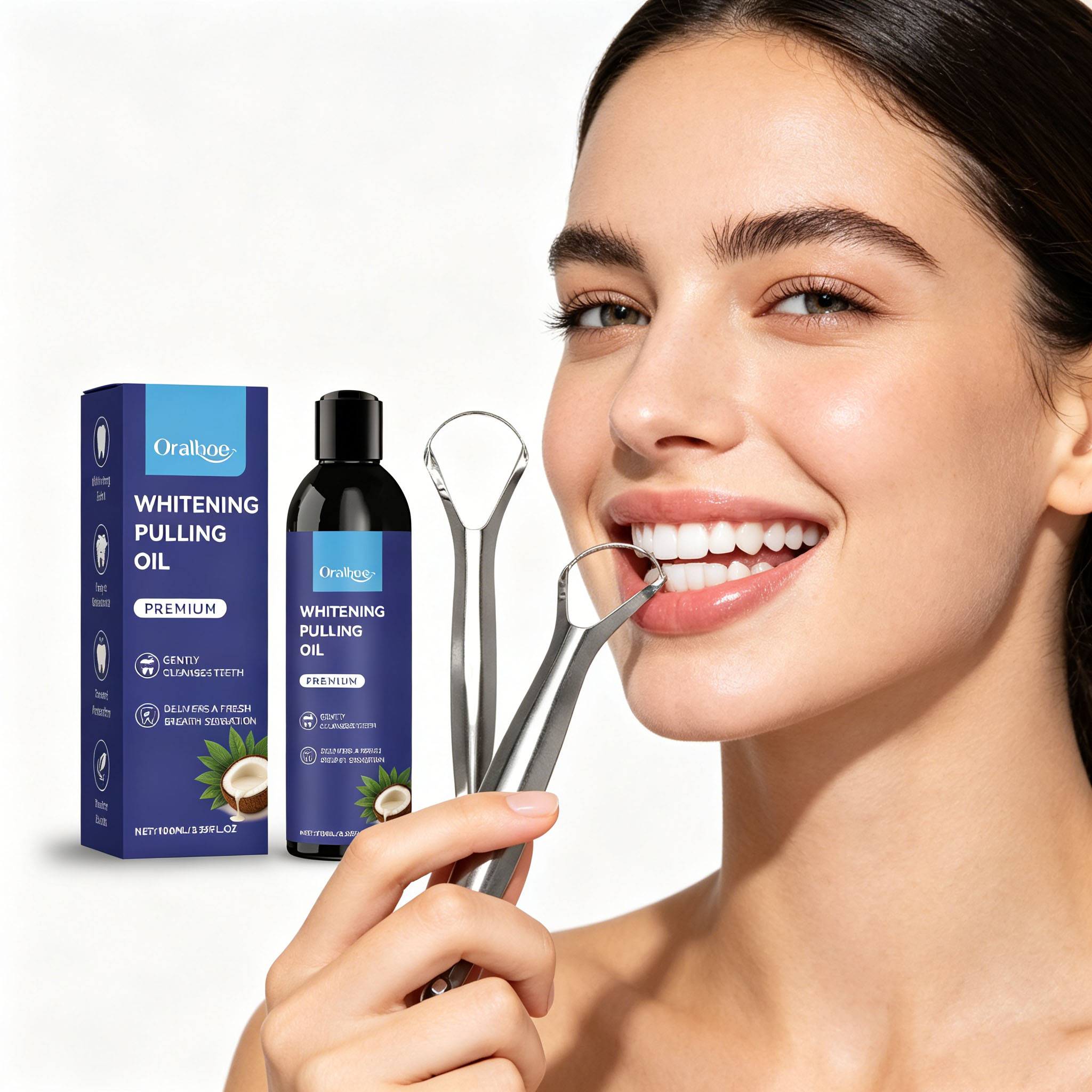 غسول فم بزيت جوز الهند والنعنا - مراجعة Coconut Oil Pull وسعره