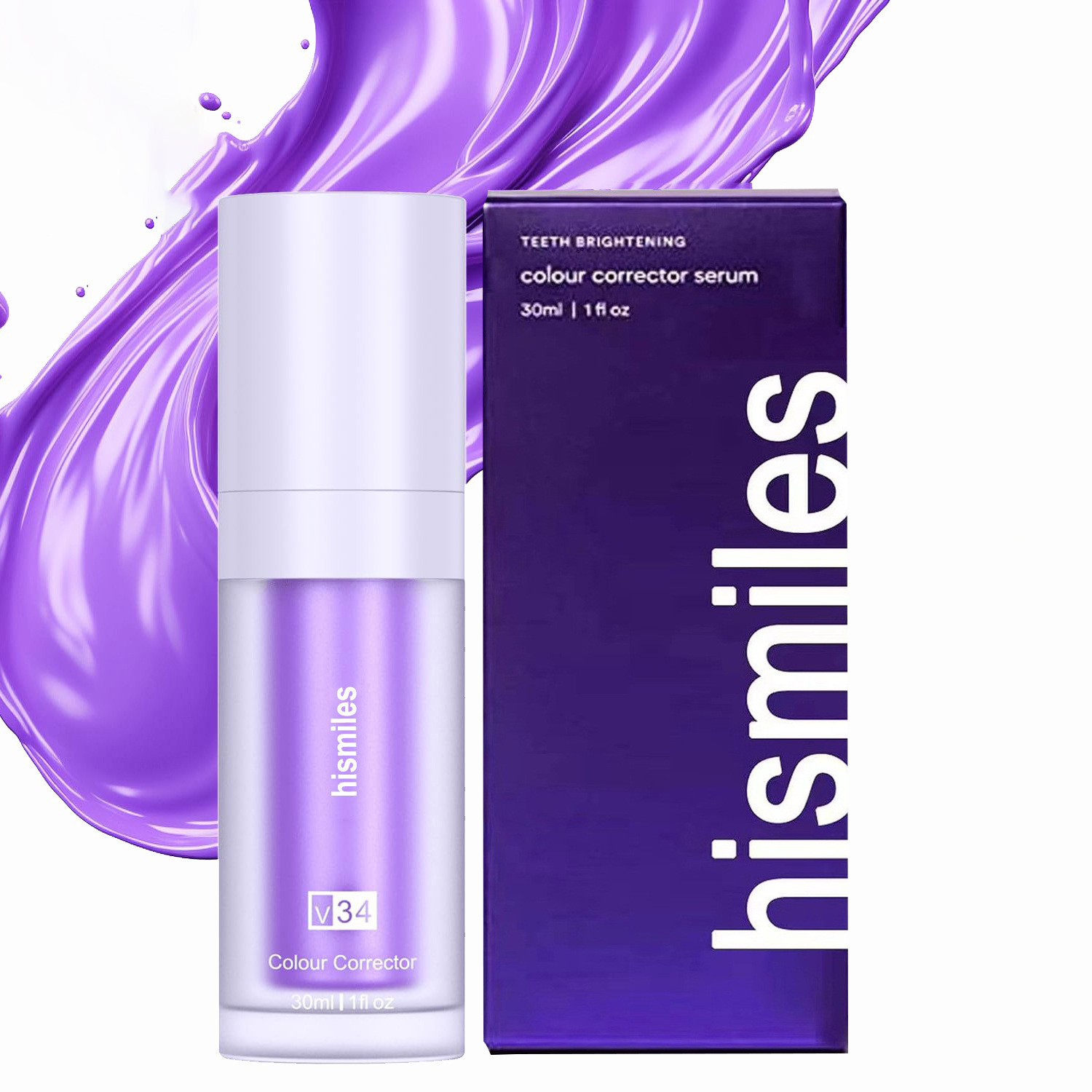 معجون أسنان بنفسجي للتبييض، تن - مراجعة Teeth Whitening Mousse وسعره
